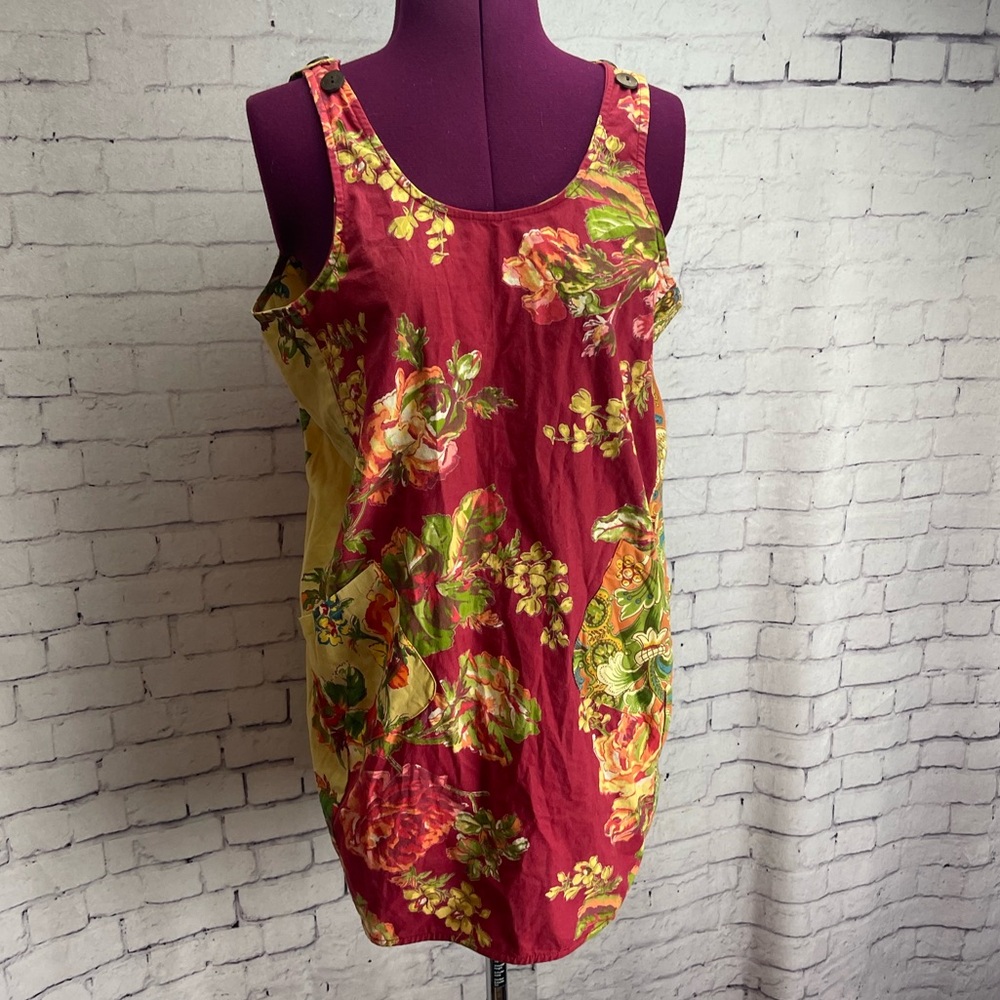 April Cornell floral print apron